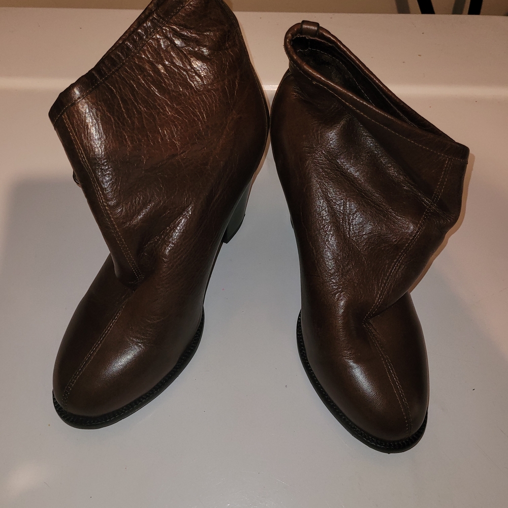 RUDSAK Dark Brown Heeled Boots